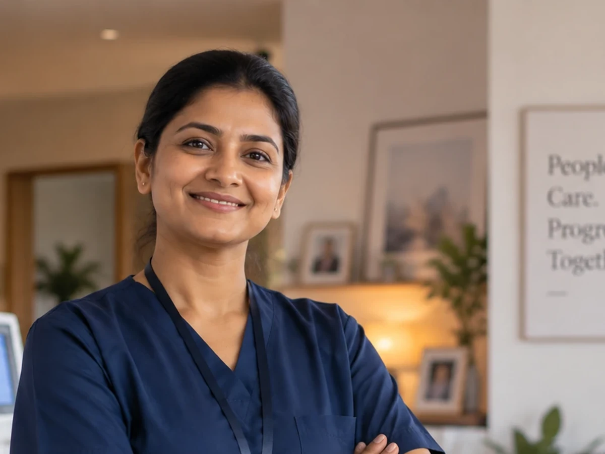 A qualified Diagnex Care Manager in a home-care environment